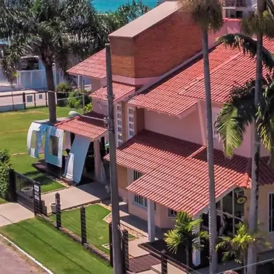 #001 Casa show beach tennis 50 m praia de Palmas