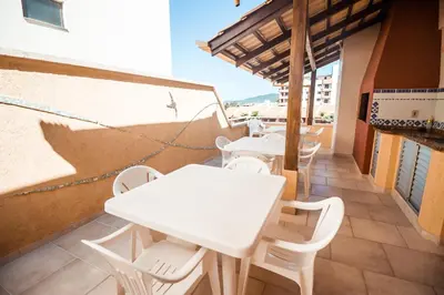 Uma varanda ou terraço em Pousada Lugar ao Sol