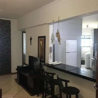 A planta de Apartamento a Beira Mar