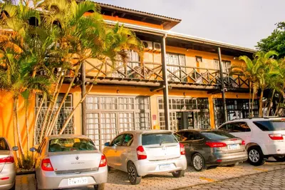 O edifício onde a estalagem está situado