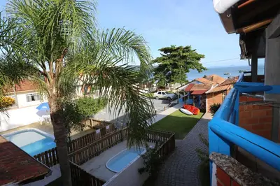 A planta de Pousada Oceânica