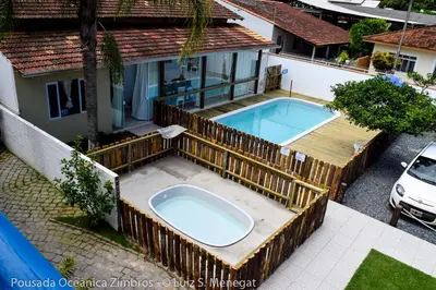 A planta de Pousada Oceânica