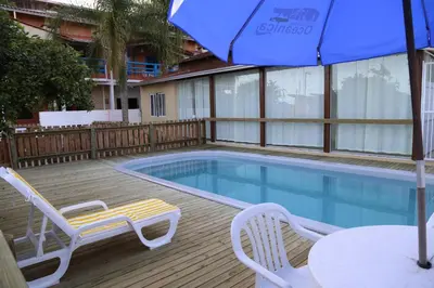 A planta de Pousada Oceânica