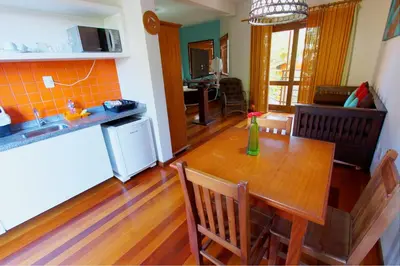 A cozinha ou kitchenette de Pousada Vila Boa Vida