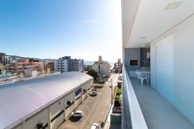 O edifício onde o apartamento está situado