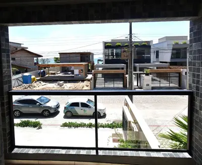 O edifício onde o apartamento está situado