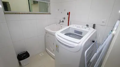 Uma casa de banho em 1043 Apartamento a 50 mts da Praia de Bombinhas