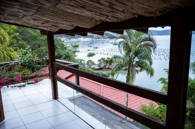Paisagem natural perto da casa de hóspedes