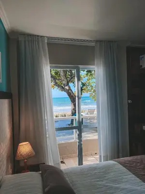 Uma cama ou camas num quarto em Pousada Vô Jaques