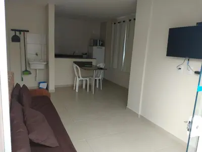 A cozinha ou kitchenette de Pousada Bella Bombinhas - Pé na areia