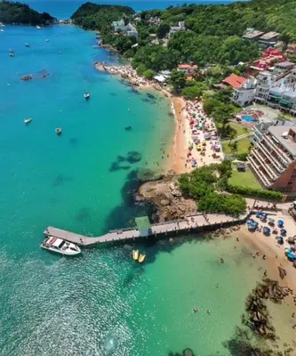 A planta de Hostel Toca da Moréia Bombinhas