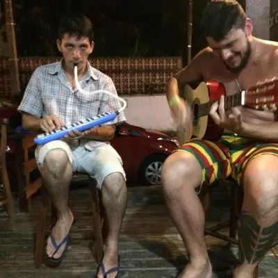 A planta de Hostel Toca da Moréia Bombinhas