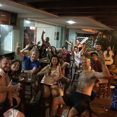 A planta de Hostel Toca da Moréia Bombinhas