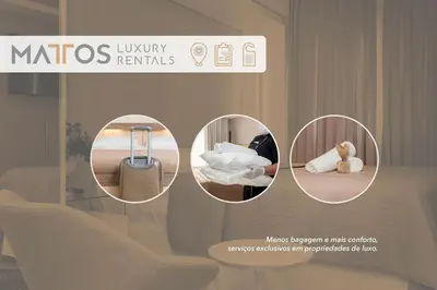 A planta de Boulevard 205A - Excelente apartamento em condomínio de luxo no centro de Bombinhas - Piscina - Jacuzzi - Academia - Portaria 24h.