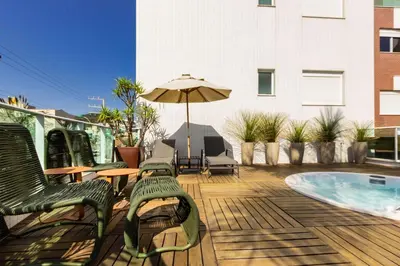 A planta de Boulevard 310D - Excelente Cobertura com Jacuzzi Privativa em condomínio de luxo no centro de Bombinhas - Piscina - Jacuzzi - Academia - Portaria 24h.