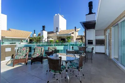 A planta de Boulevard 310D - Excelente Cobertura com Jacuzzi Privativa em condomínio de luxo no centro de Bombinhas - Piscina - Jacuzzi - Academia - Portaria 24h.