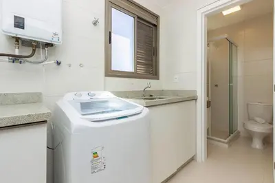 A planta de Punta Blu 102-7 – Apartamento de alto padrão em Condomínio Exclusivo, Quadra poliesportiva - Piscina - Portaria 24h.