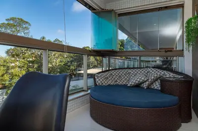 A planta de Punta Blu 102-7 – Apartamento de alto padrão em Condomínio Exclusivo, Quadra poliesportiva - Piscina - Portaria 24h.