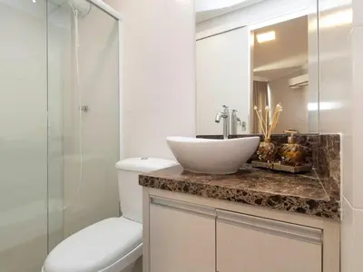 A planta de Aluguel Apartamento 100 mts do mar - Itapema/SC