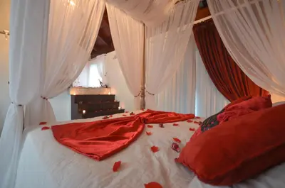 Uma cama ou camas num quarto em Pousada Retiro das Ilhas