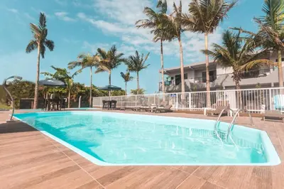 A planta de Pousada Morada da Praia - Balneário Camboriú