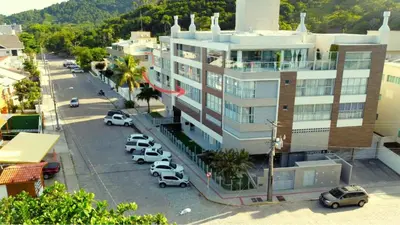 O edifício onde o apartamento está situado