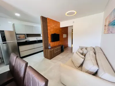 A cozinha ou kitchenette de Para Momentos Beira Mar com Acesso Direto a Praia