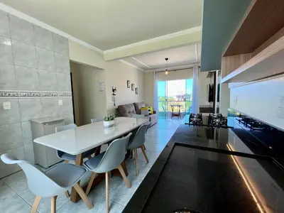 A cozinha ou kitchenette de Explore Mariscal a 150 M da Praia - V1
