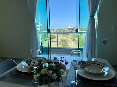 A planta de Estúdio Para Relaxar a 150 Metros da Praia - V2