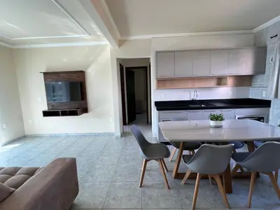 A cozinha ou kitchenette de Aprecie Mariscal Nesta Hospedagem a 150 M do Mar - V4