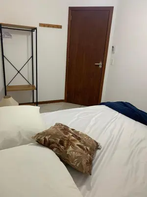 Uma cama ou camas num quarto em Sal De Mariscal 02