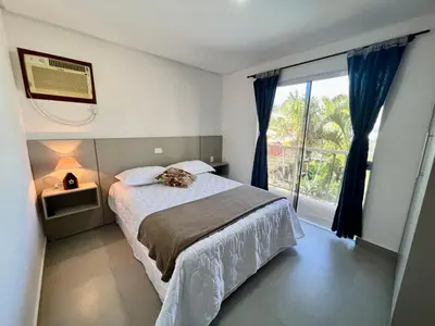 Uma cama ou camas num quarto em Sal De Mariscal 05