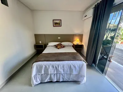 Uma cama ou camas num quarto em Sal De Mariscal 09
