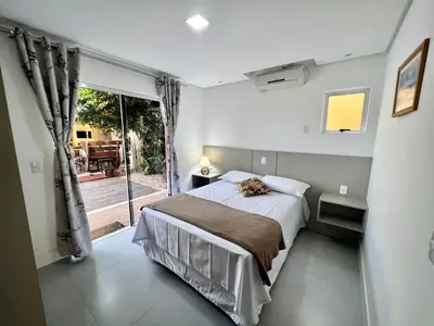 Uma cama ou camas num quarto em Sal De Mariscal 10