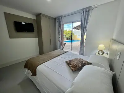 Uma cama ou camas num quarto em Sal De Mariscal 10