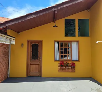 A planta de Casa 2 quartos