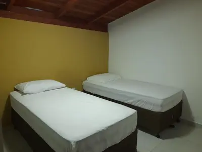 A planta de Casa 2 quartos
