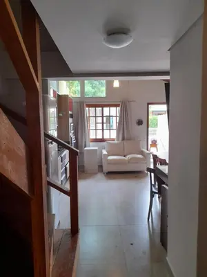 A planta de Casa 2 quartos
