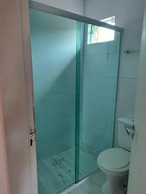 A planta de Casa 2 quartos