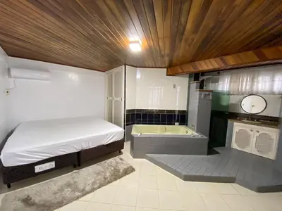 A planta de Casa Bombinhas com Piscina