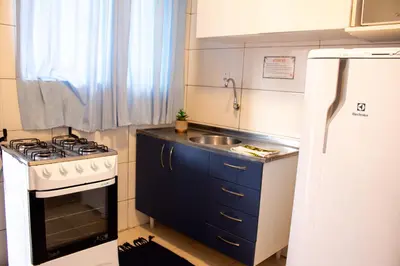 A cozinha ou kitchenette de Maika'i Pousada