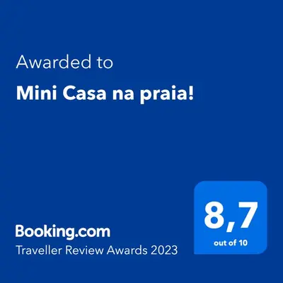 A planta de Mini Casa na praia!