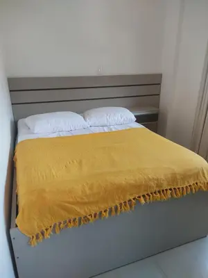 Uma cama ou camas num quarto em Residencial Maristela
