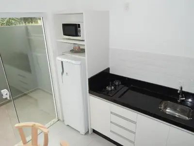 A cozinha ou kitchenette de Residencial Farol das Conchas