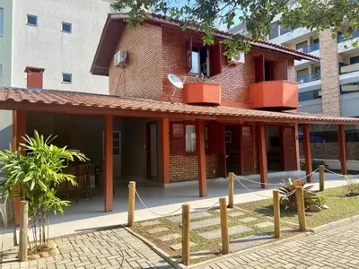 O edifício onde a casa de férias está situado