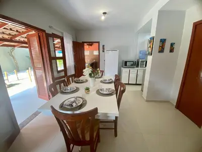 A cozinha ou kitchenette de 020A - Sobrado de 3 quartos para alugar, Bombinhas/SC