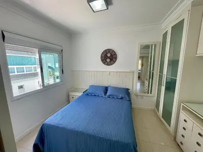 Uma cama ou camas num quarto em Vila Luna