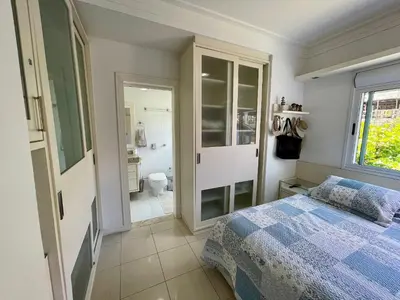 Uma cama ou camas num quarto em Vila Luna