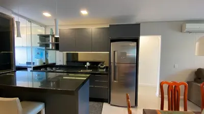 A cozinha ou kitchenette de Res. Luana