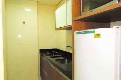 A cozinha ou kitchenette de Res Praia do Sol